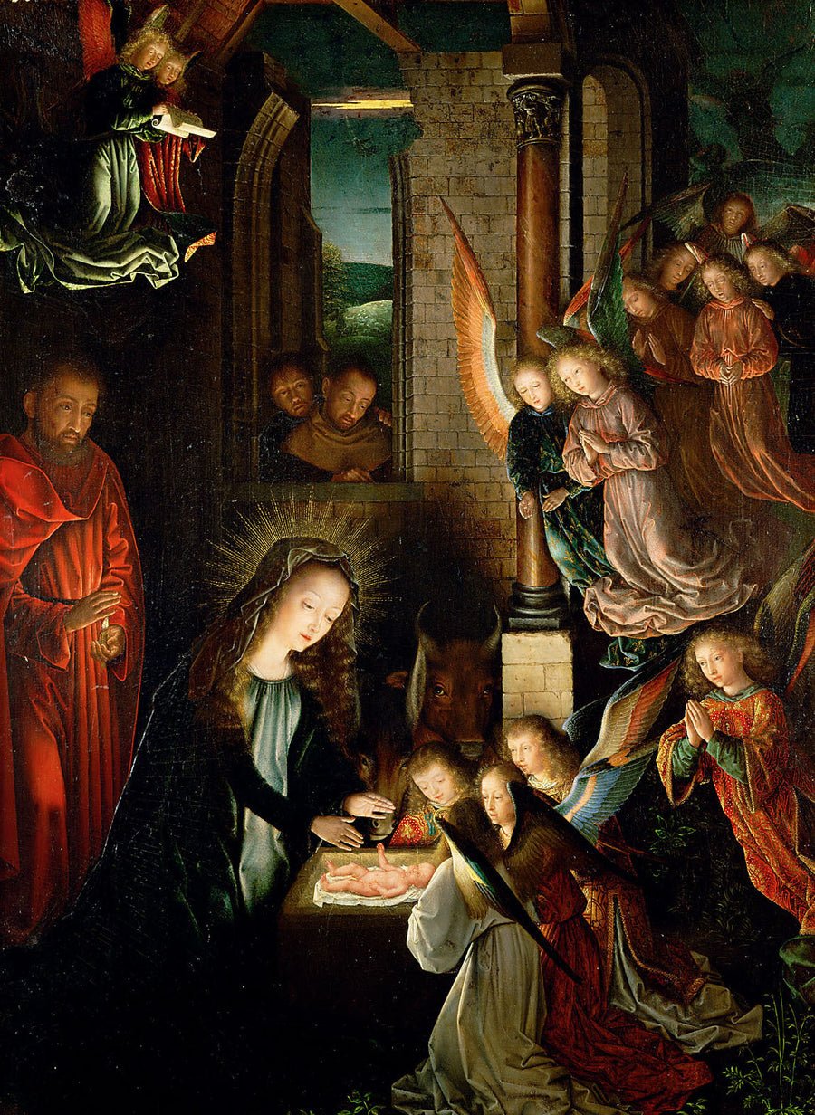 クリスマスの生誕場面 - ジェラール・デイヴィッド