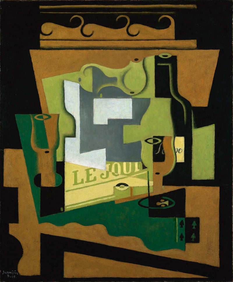 ボルドーワインの静物画 - フアン・グリス

Source:
Nature morte à la bouteille de Bordeaux - Juan Gris