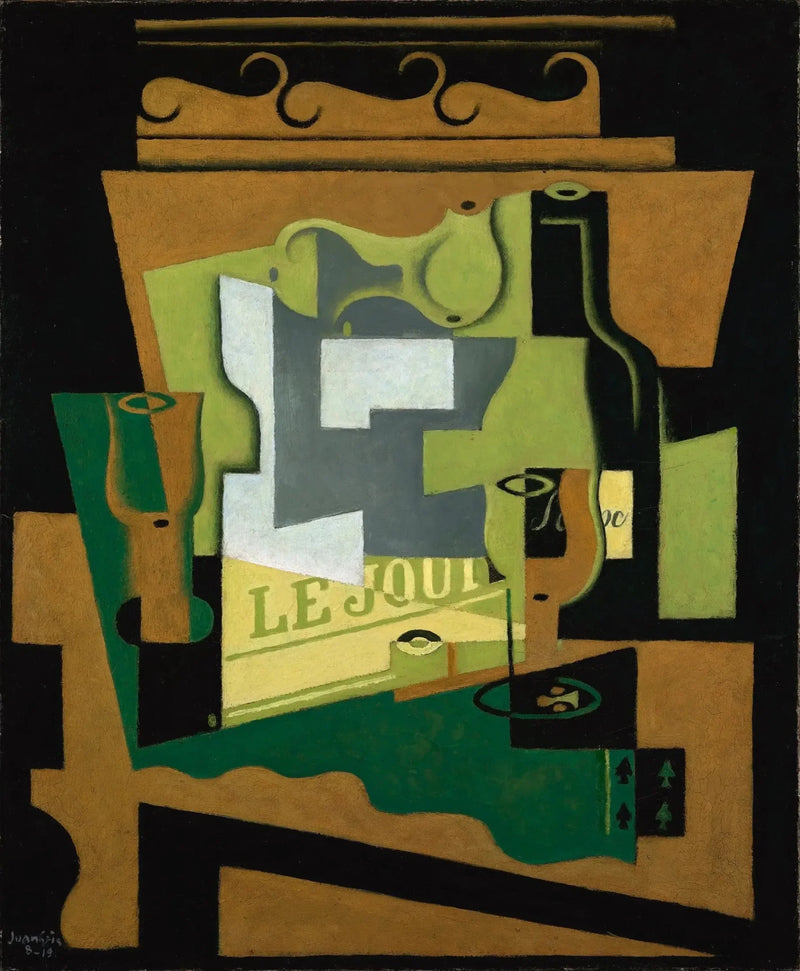 ボルドーワインの静物画 - フアン・グリス

Source:
Nature morte à la bouteille de Bordeaux - Juan Gris