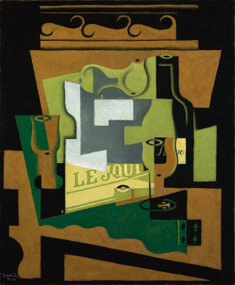 ボルドーワインの静物画 - フアン・グリス

Source:
Nature morte à la bouteille de Bordeaux - Juan Gris