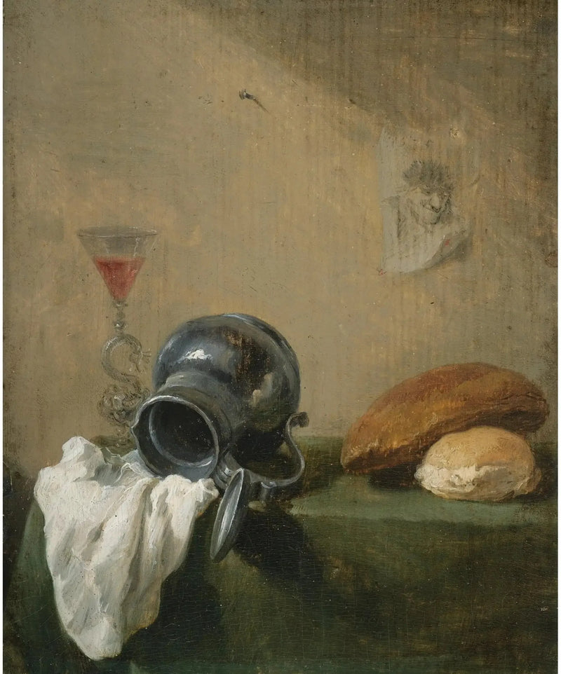 倒れた水差しの静物画 - デイヴィッド・テニエール・ル・ジュヌ

Source:
Nature morte à la cruche renversée - David Teniers le Jeune