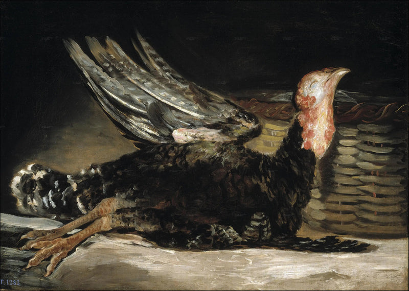 七面鳥の静物 - フランシスコ・ゴヤ