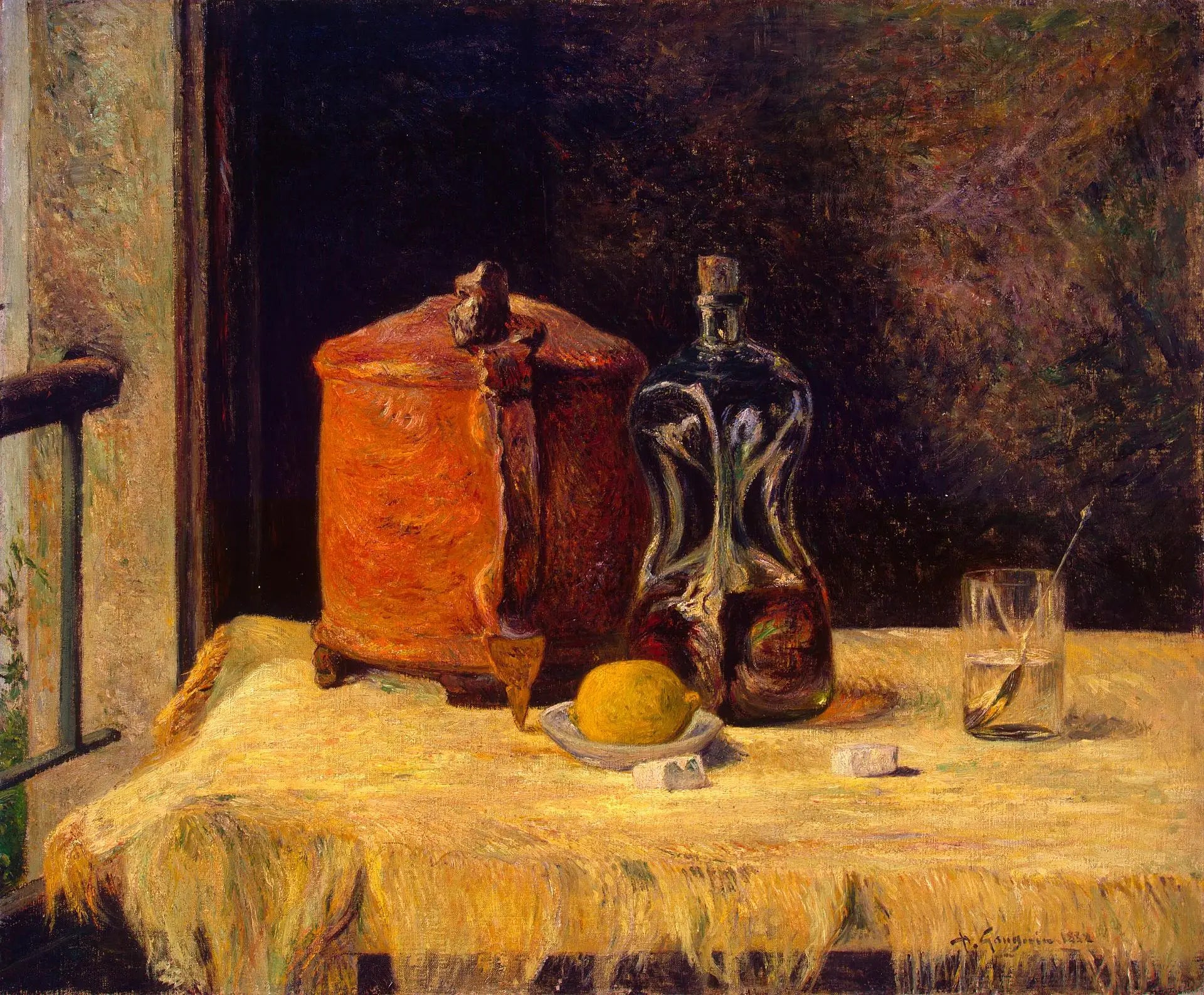 Nature morte à la fenêtre - Paul Gauguin - Alpha Reproduction