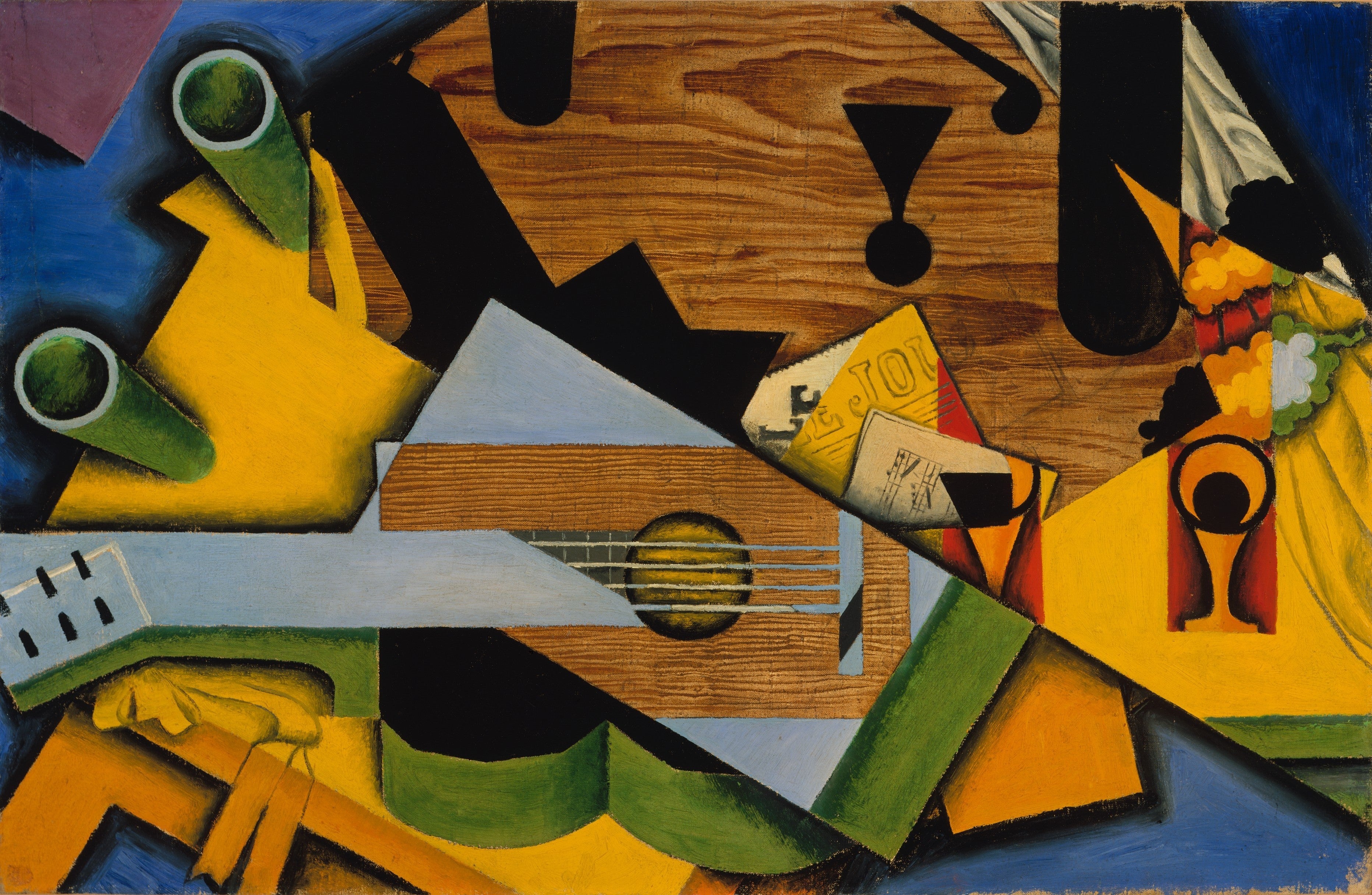 ギターを持つ静物画 - フアン・グリス

Source:
Nature morte à la guitare - Juan Gris