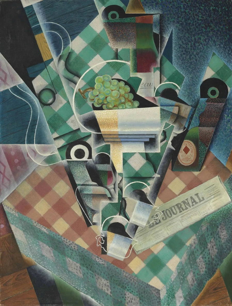 格子模様のテーブルクロスの静物画 - フアン・グリス

Source:
Nature morte à la nappe à carreaux - Juan Gris
