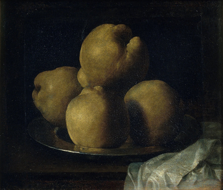 静物画の隅 - フランシスコ・デ・ズルバラン