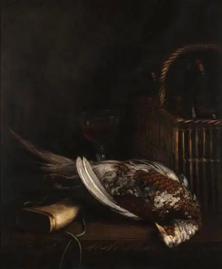 キジの静物画 - クロード・モネ