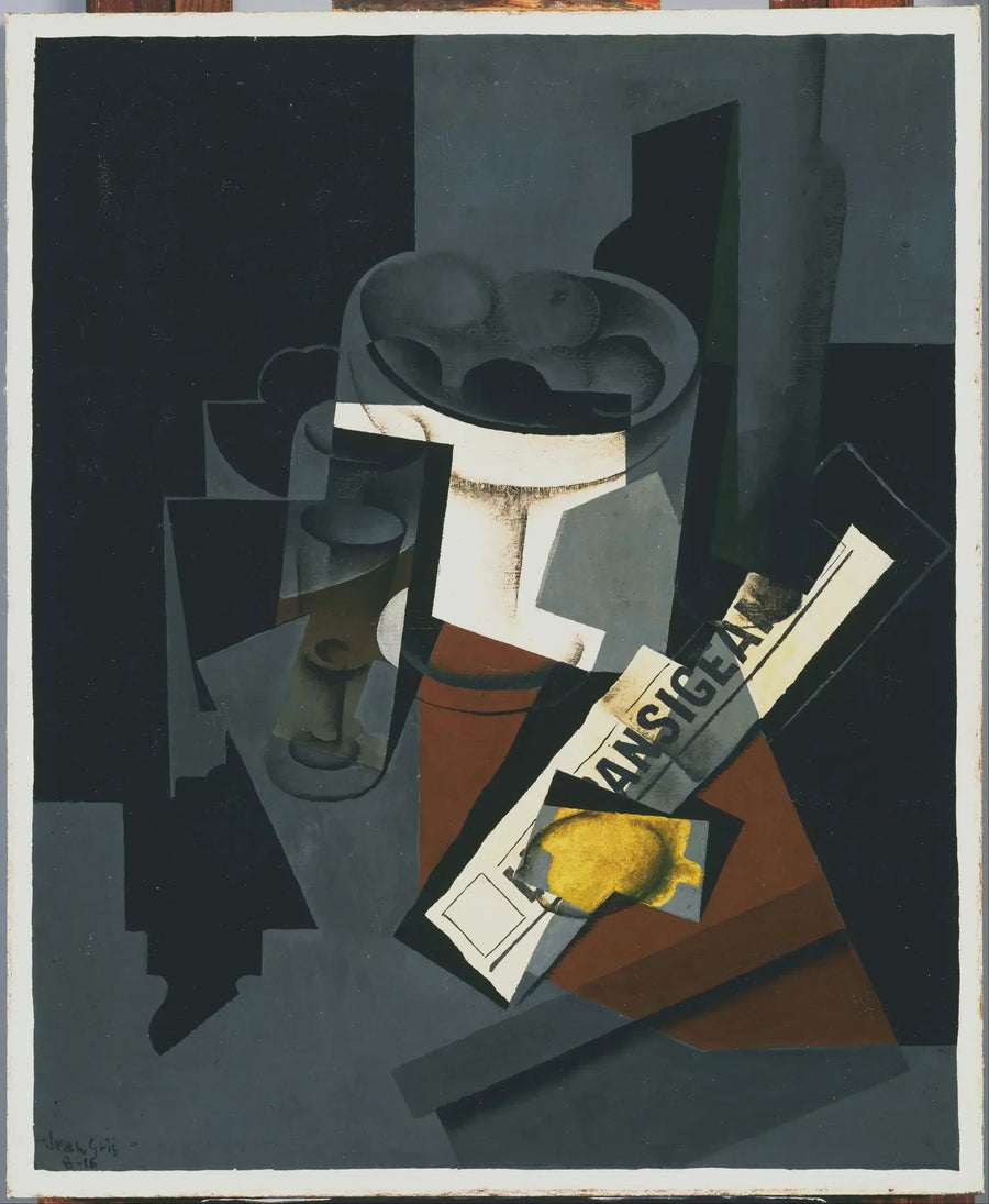 ジャーナルを持つ静物画 - フアン・グリス

Source:
Nature morte au journal - Juan Gris