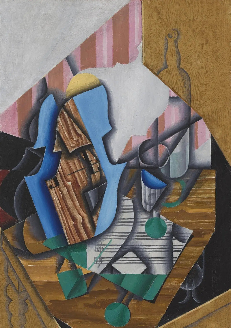 バイオリンと楽譜の静物画 - フアン・グリス

Source:
Nature morte au violon et partition - Juan Gris