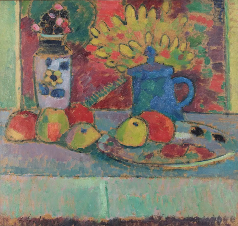 花と果物の静物画 - アレクセイ・フォン・ジャウレンスキー

Source:
Nature morte aux fleurs et aux fruits - Alexej von Jawlensky