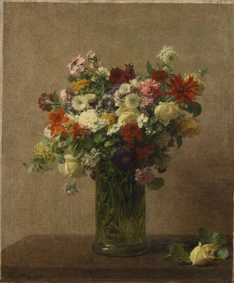花の静物画 SK-A-2895 - アンリ・ファンタン＝ラトゥール

Source:
Nature morte aux fleurs SK-A-2895 - Henri Fantin-Latour