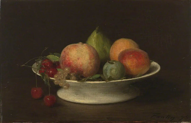 フルーツの静物画 - アンリ・ファンタン＝ラトゥール

Source:
Nature morte aux fruits - Henri Fantin-Latour