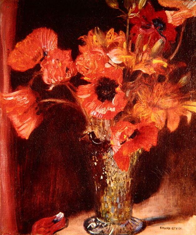 Nature morte aux pavots – Franz von Stuck