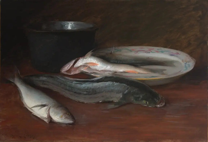 魚の静物画 - ウィリアム・メリット・チェイス

Source:
Nature morte aux poissons - William Merritt Chase