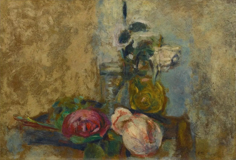バラの静物画 - エドゥアール・ヴィヤール