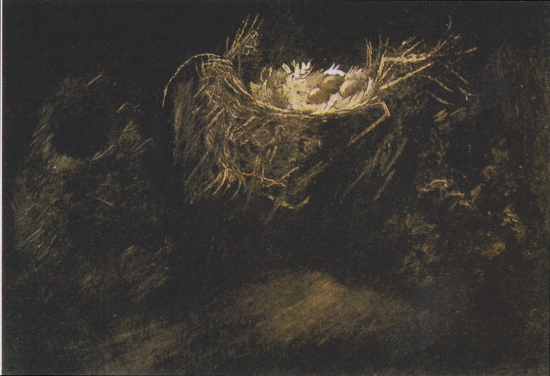 三つの鳥の巣の静物 - ヴィンセント・ヴァン・ゴッホ