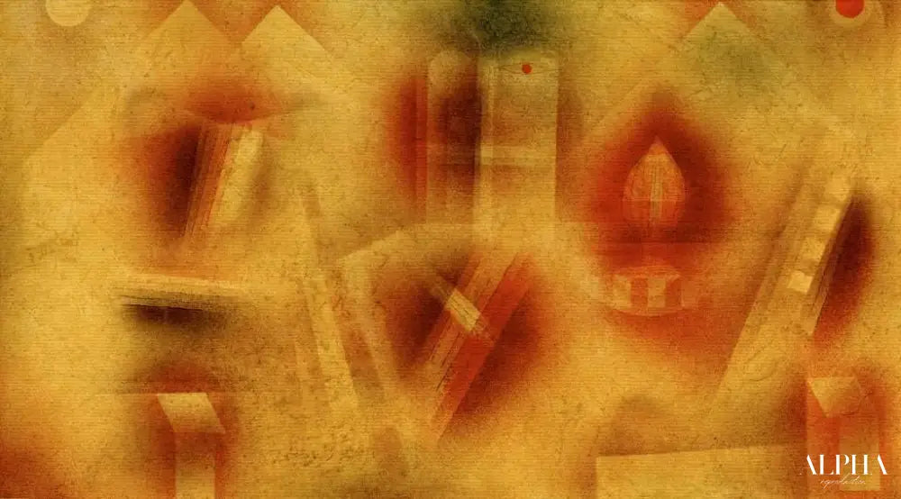 Nature morte avec fragments - Paul Klee - Reproductions de tableaux et peintures haut de gamme