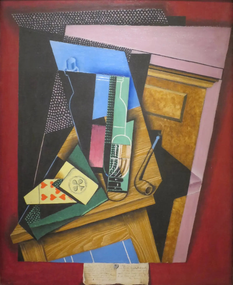 詩を添えた静物画 - フアン・グリス

Source:
Nature morte avec un poème - Juan Gris