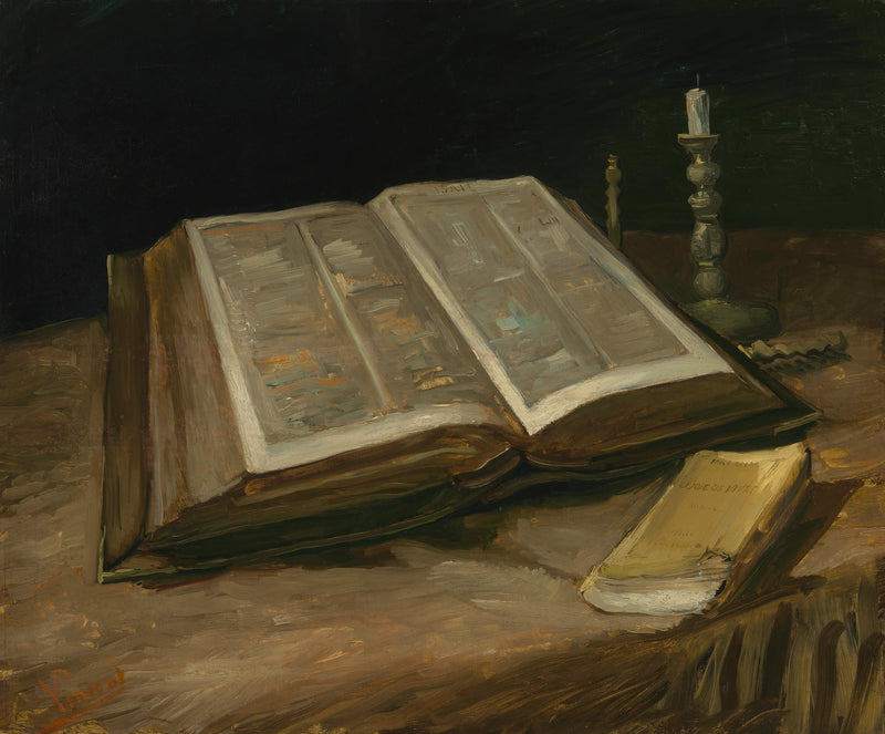 聖書の静物 - Vincent van Gogh