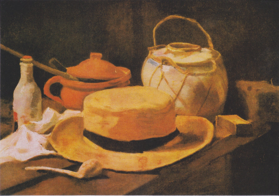 麦わら帽子の静物 - Vincent van Gogh