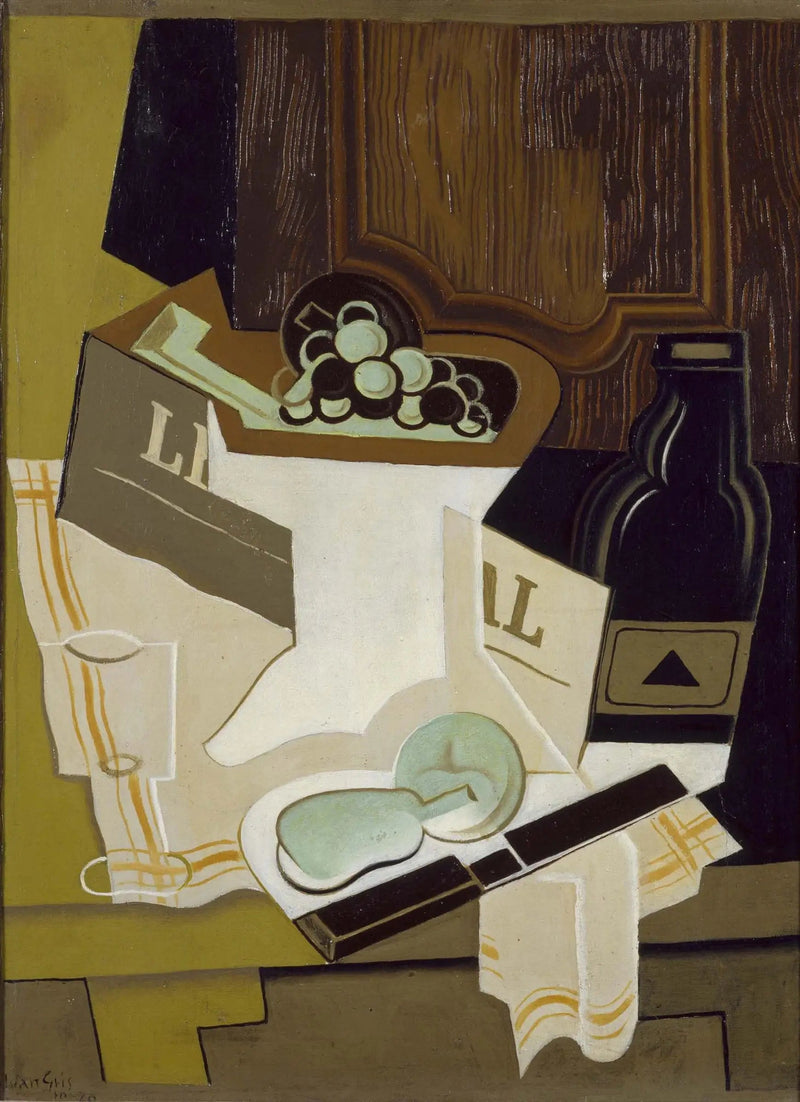 ジョアン・グリスによるキャビネットの前の静物画

Source:
Nature morte devant l'armoire - Juan Gris