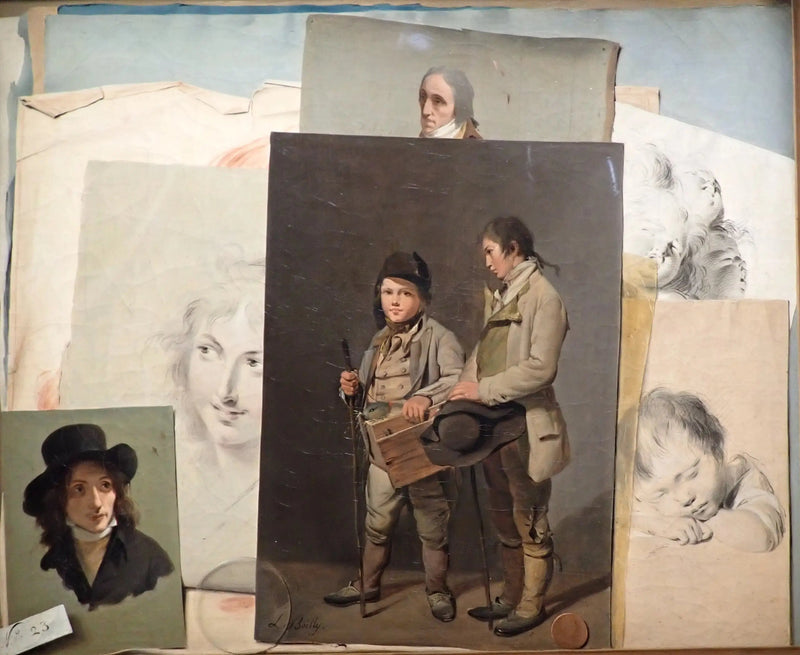 ルイ＝レオポルド・ボイリーによるトロンプ・ルイユの静物画

Source:
Nature morte en trompe-l'œil - Louis-Léopold Boilly