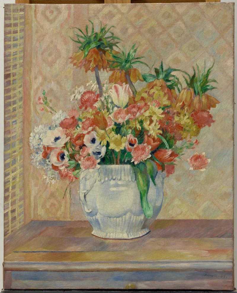 静物画：花 - ピエール＝オーギュスト・ルノワール