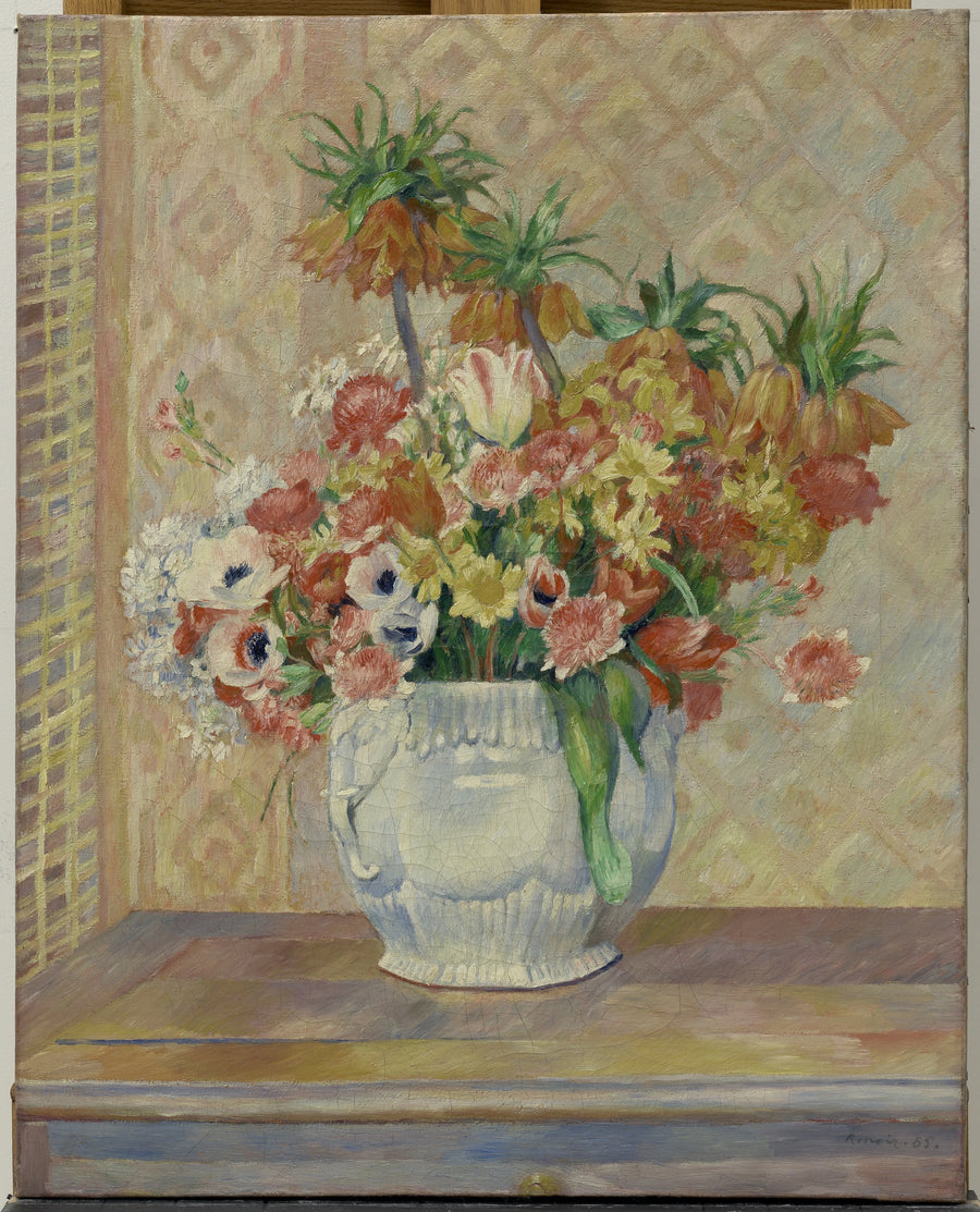 静物画：花 - ピエール＝オーギュスト・ルノワール