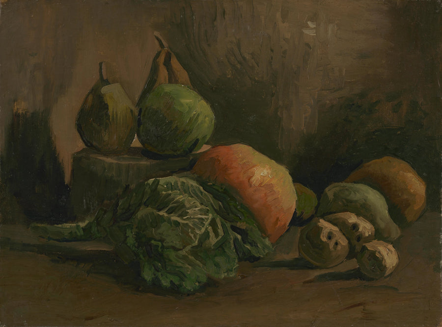 野菜と果物の静物 - Vincent van Gogh