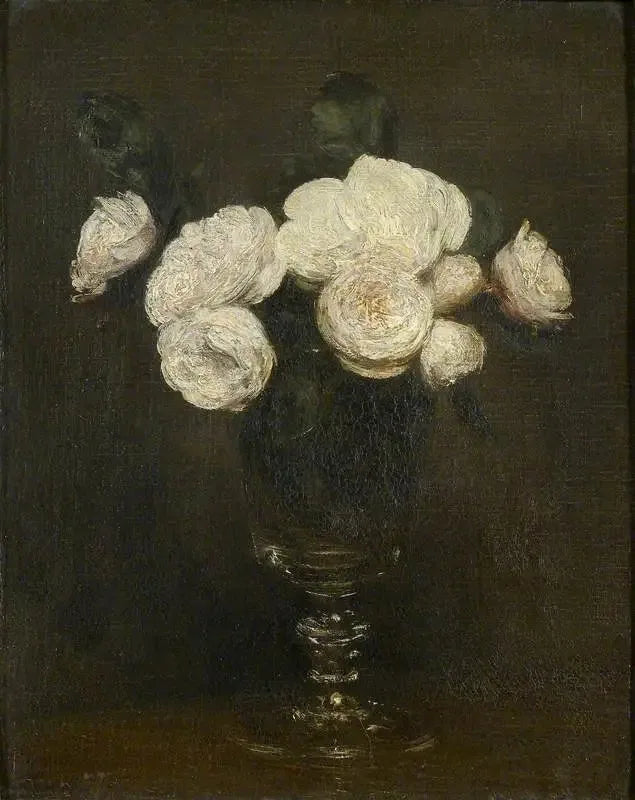 静物画：マルメゾンのバラ - アンリ・ファンタン＝ラトゥール

Source:
Nature morte : Roses de Malmaison - Henri Fantin-Latour