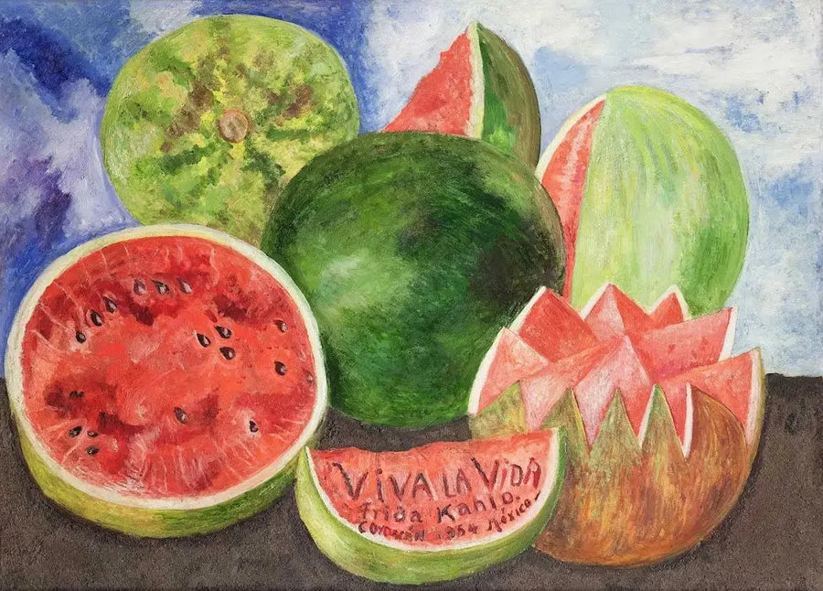 静物画 : ビバ・ラ・ビダ - フリーダ・カーロ