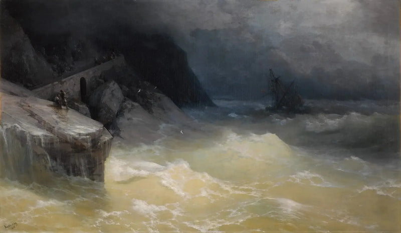 黒海沿岸沖の難破 - イワン・アイヴァゾフスキー

Source:
Naufrage au large de la côte de la mer Noire - Ivan Aïvazovski
