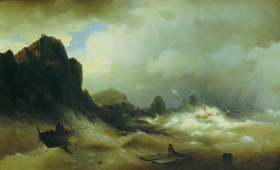 沈没 - イワン・アイヴァゾフスキー

Source:
Naufrage - Ivan Aïvazovski