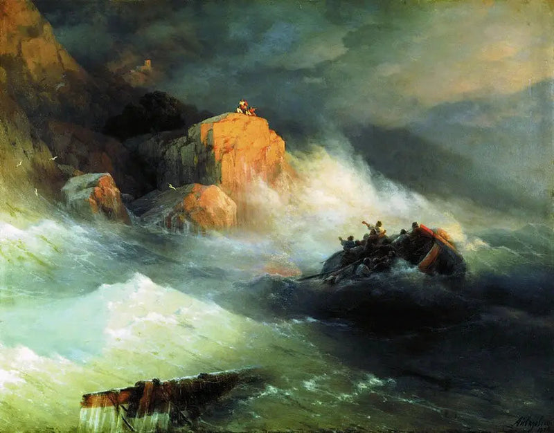 難破 - イワン・アイヴァゾフスキー

Source:
Naufrage - Ivan Aïvazovski