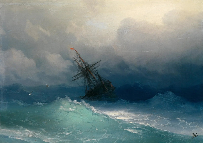 荒れた海を航海する船 - イヴァン・アイヴァゾフスキー

Source:
Navire sur une mer agitée - Ivan Aïvazovski