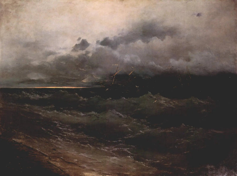 荒れた海の上の船、日の出 - イワン・アイヴァゾフスキー

Source:
Navires sur une mer agitée, lever de soleil - Ivan Aïvazovski