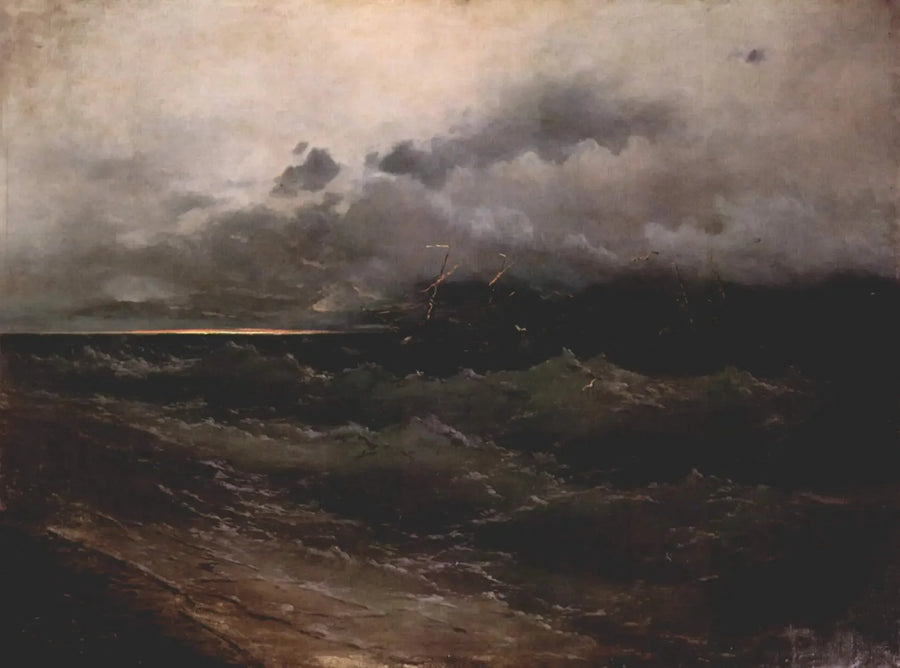 荒れた海の上の船、日の出 - イワン・アイヴァゾフスキー

Source:
Navires sur une mer agitée, lever de soleil - Ivan Aïvazovski