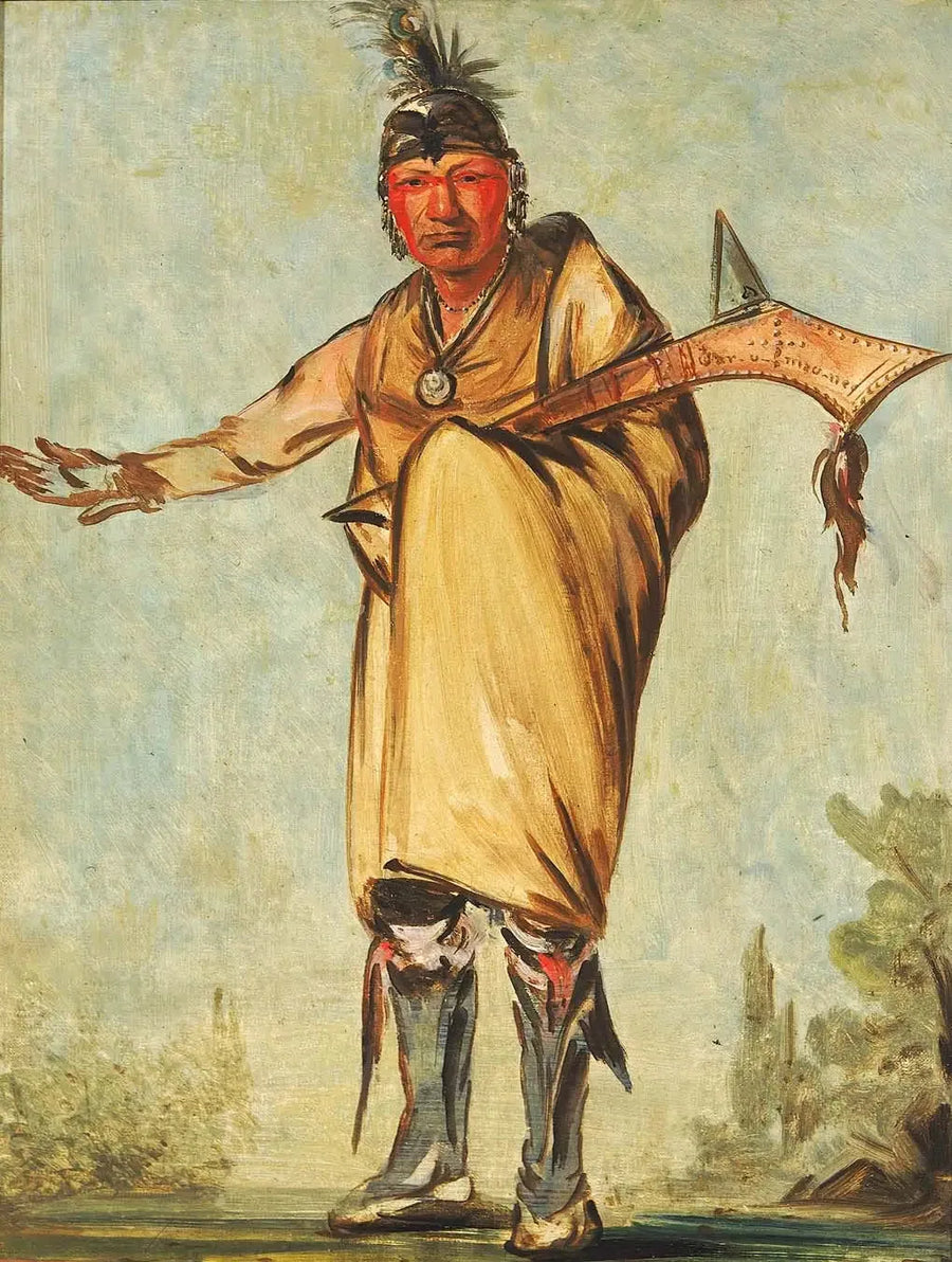 ナウカウ、木材、古代部族長 - ジョージ・キャトリン

Source:
Náw-káw, Wood, ancien chef de la tribu - George Catlin