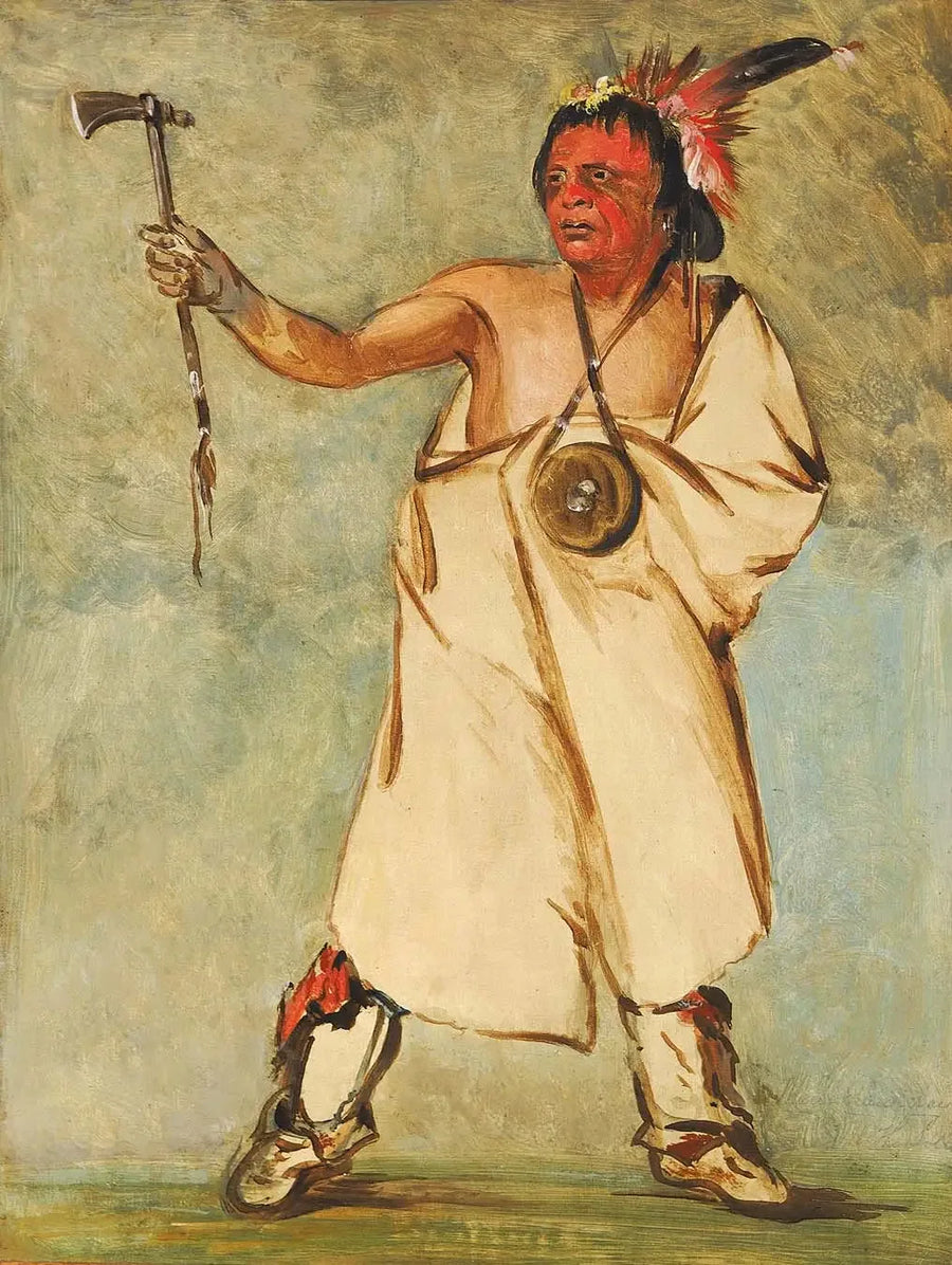 ナウナウパイー、兵士 - ジョージ・キャトリン

Source:
Naw-naw-páy-ee, le soldat - George Catlin