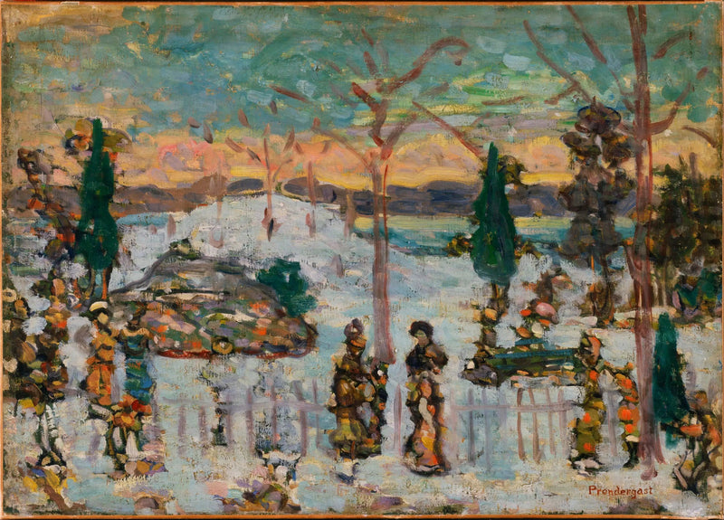 4月の雪 - モーリス・プリンダーギスト

Source:
Neige en avril - Maurice Prendergast