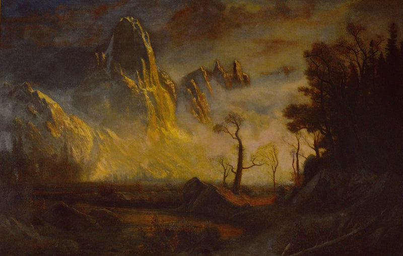 ヨセミテ渓谷の早春の雪、センチネルロック - アルバート・ビアシュタット

Source:
Neige précoce dans la vallée de Yosemite, Sentinel Rock - Albert Bierstadt