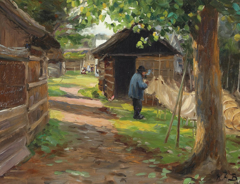 魚の罠の掃除 - H. A. Brendekilde

Source:
Nettoyage des pièges à poissons. - H. A. Brendekilde