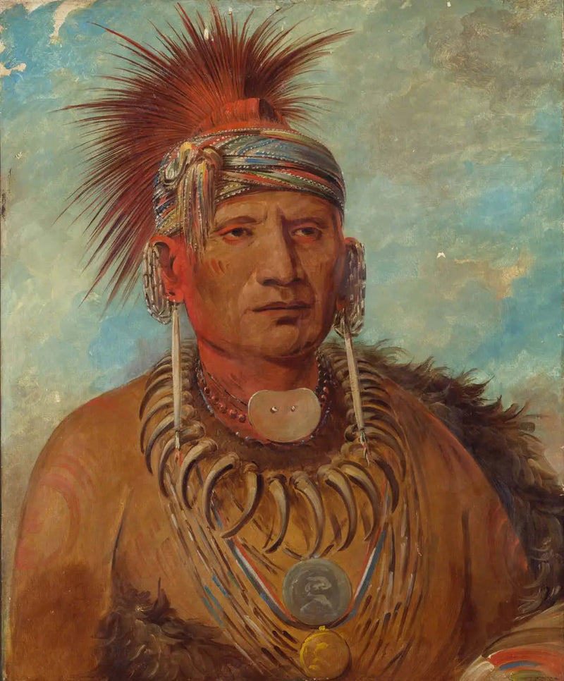 ノイ・モン・ヤ、歩く雨、戦争指導者 - ジョージ・キャトリン

Source:
Neu-mon-ya, Pluie qui marche, Chef de guerre - George Catlin