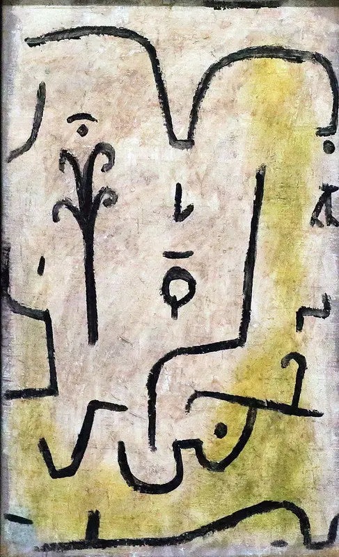 Nord-est - Paul Klee image 1 reproduction de peinture à l’huile