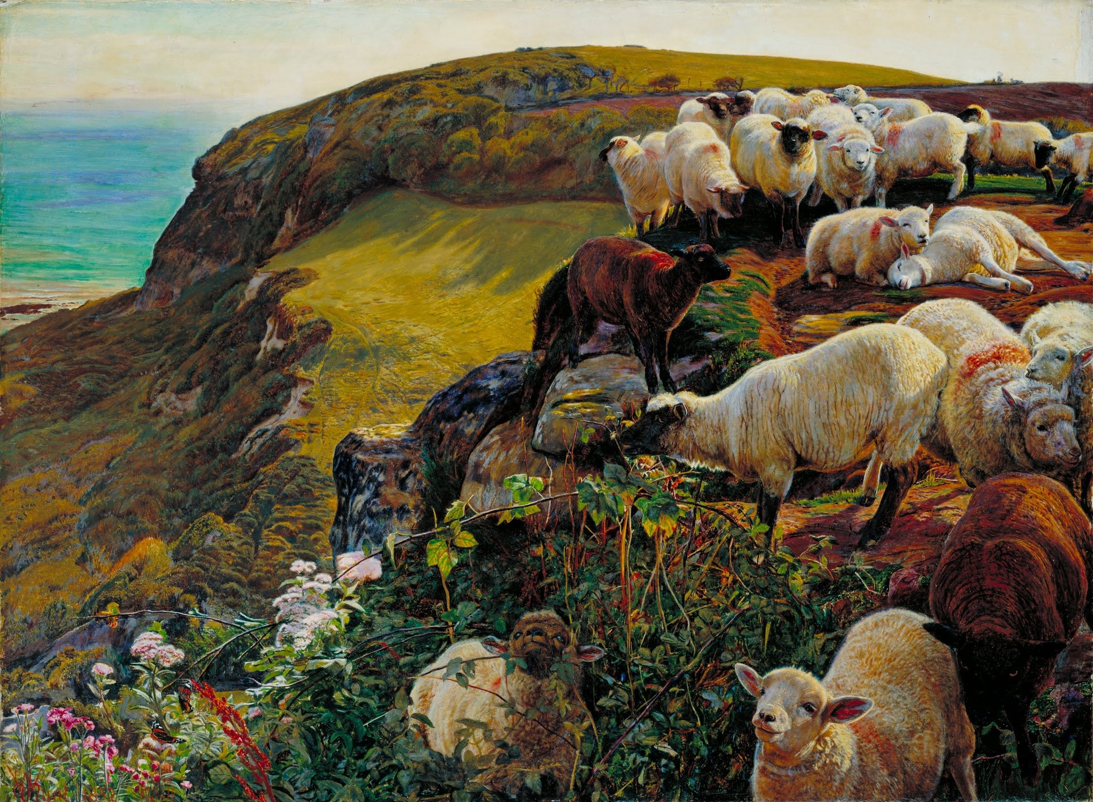 Nos côtes anglaises - William Holman Hunt - Alpha Reproduction