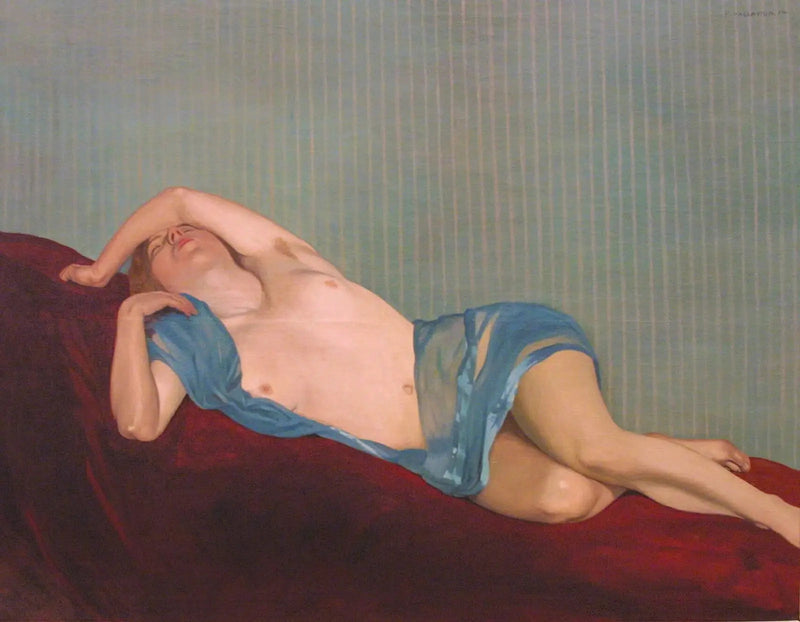 緑のスカーフを着たヌー - フェリックス・ヴァロトン

Source:
Nu à l'écharpe verte - Félix Vallotton