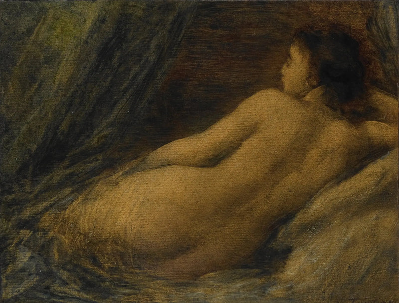 ヌ・アロンジェ - アンリ・ファンタン＝ラトゥール

Source:
Nu allongé - Henri Fantin-Latour
