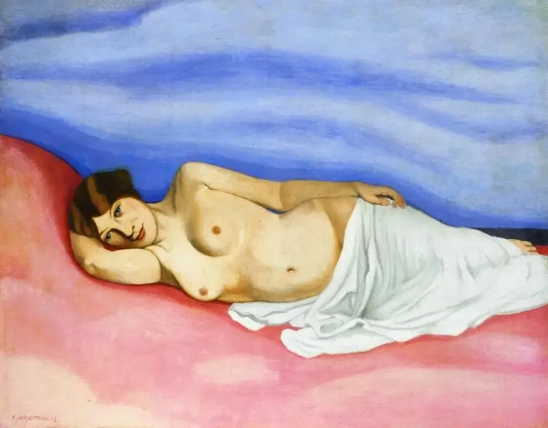 ベッドに横たわる女性 - フェリックス・ヴァロトン

Source:
Nu au lit - Félix Vallotton