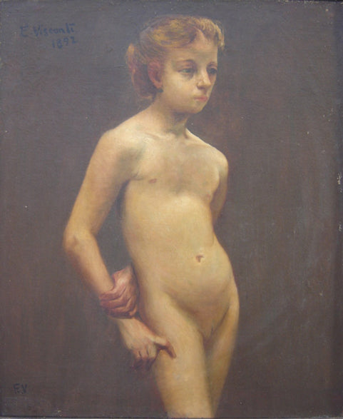 Nu de pé - Eliseu Visconti