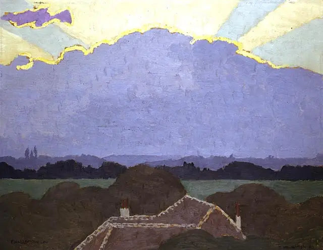 ロマネルの雲 - フェリックス・ヴァロトン

Source:
Nuage à Romanel - Félix Vallotton